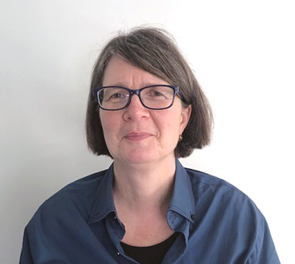 Foto van onderzoeker lectoraat Gezondheid & Welzijn van Kwetsbare Ouderen Anne Marie Vaalburg